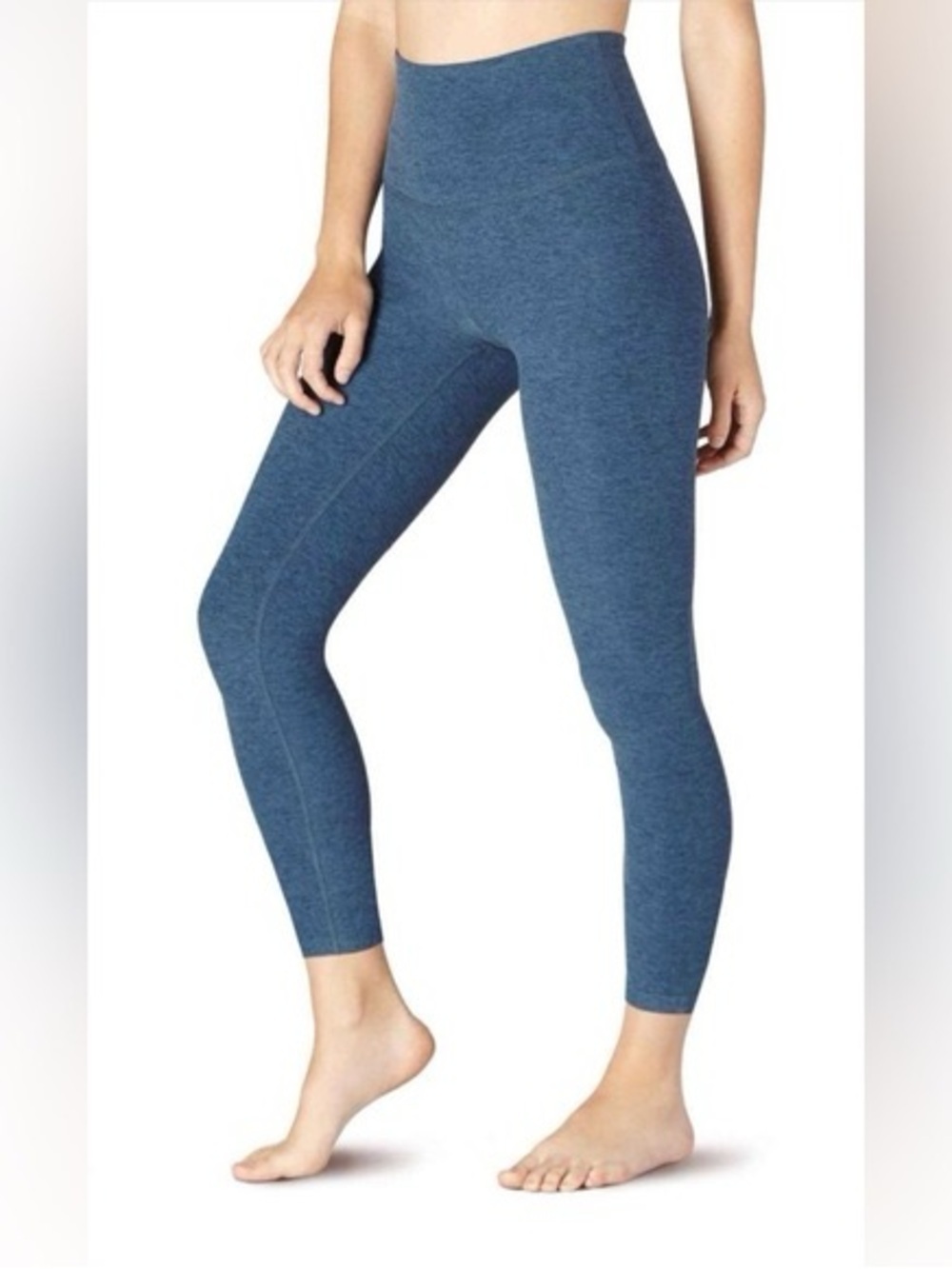 Beyond Yoga Plus Size Space dye Blue Leggings Sz 1X